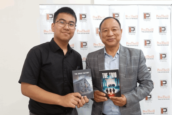 14-year-old author Kuzo Kezo publishes his second and third books
