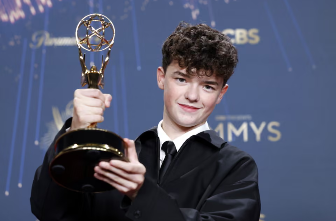 Owen Cooper becomes youngest male actor to win Emmy at just 15