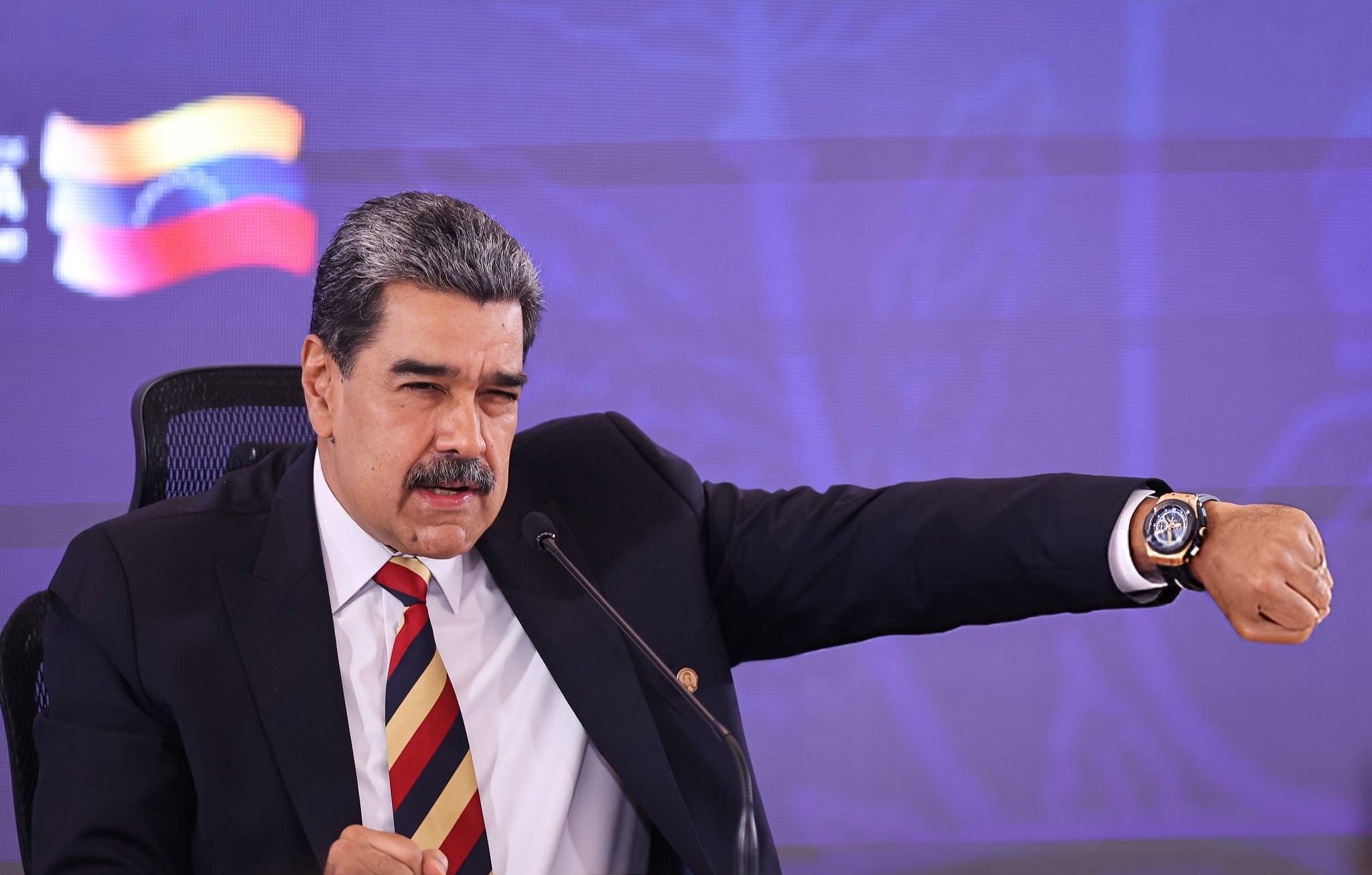 Maduro ramps up defenses as US sends Marines and a nuclear submarine